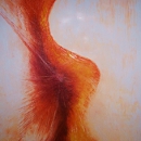 la femme blessée, tableau Danielle Pierquet